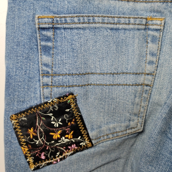 Bisou Bisou Vintage Low Rise Flare Jeans Y2K | J2K Jeans | Flare Jeans Size 6/29 - Picture 11 of 12